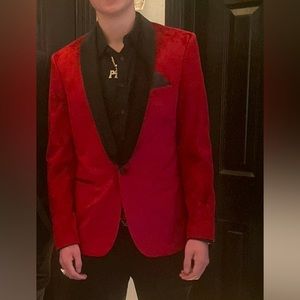OppoSuits Deluxe Burgundy Velvet
Dinner Jacket